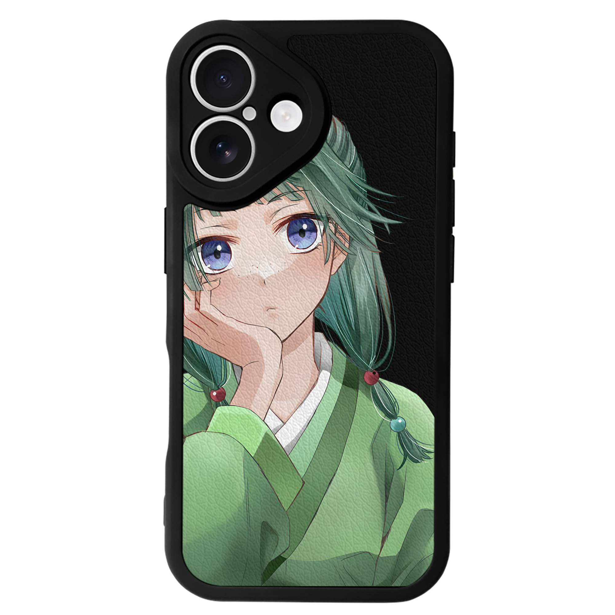 （画像用） 薬屋のひとりごと The Apothecary Diaries 【iPhone 16シリーズ対応】シリコンスマホケース（レザー調） 材質：シリコン